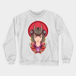 Japanese Geisha Crewneck Sweatshirt